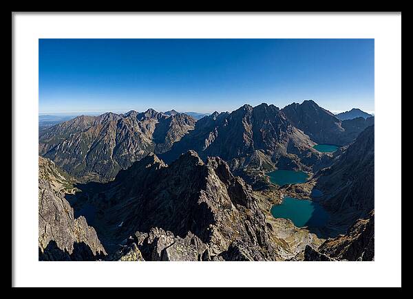 High Tatras From The Rysy Summit