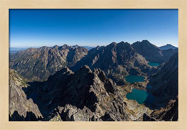 High Tatras From The Rysy Summit