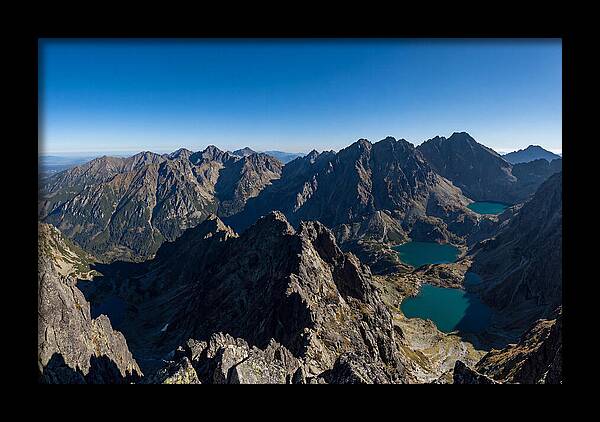 High Tatras From The Rysy Summit
