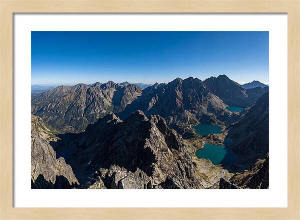 High Tatras From The Rysy Summit