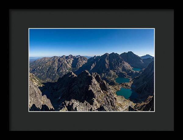 High Tatras From The Rysy Summit