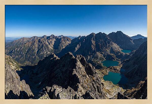 High Tatras From The Rysy Summit
