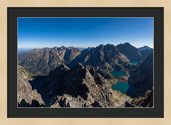 High Tatras From The Rysy Summit