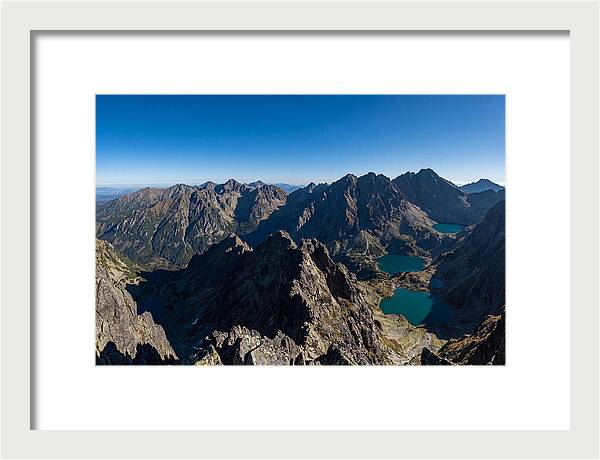 High Tatras From The Rysy Summit