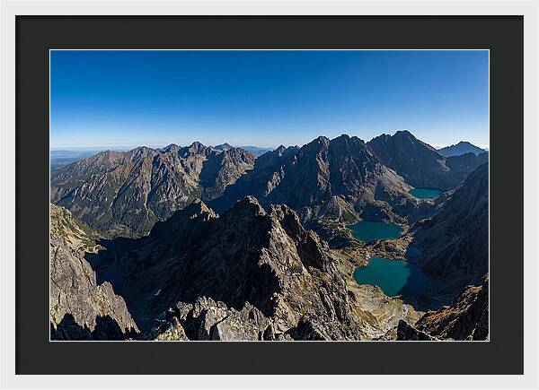 High Tatras From The Rysy Summit