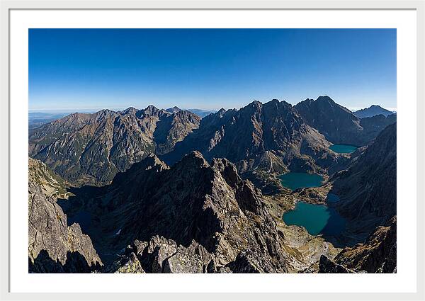 High Tatras From The Rysy Summit