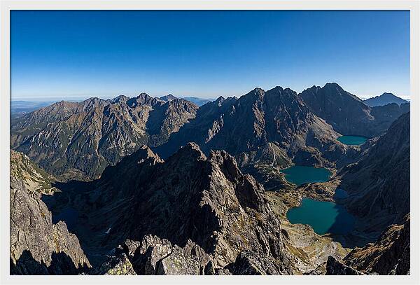 High Tatras From The Rysy Summit