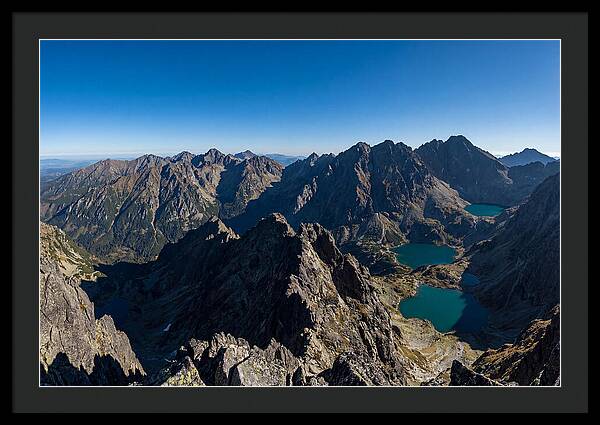 High Tatras From The Rysy Summit