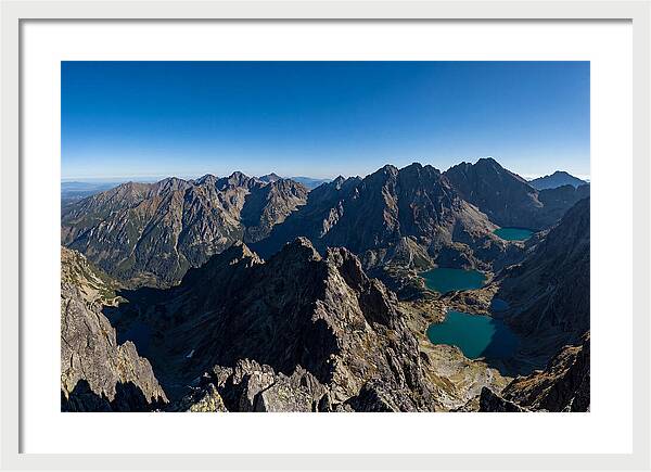 High Tatras From The Rysy Summit