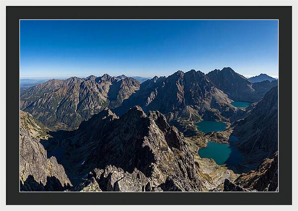 High Tatras From The Rysy Summit