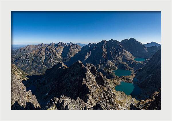 High Tatras From The Rysy Summit