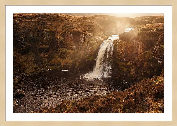 Highland Waterfall Serenity