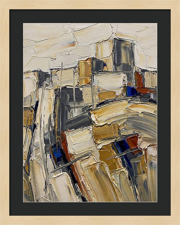 Hillside Castle Abstract
