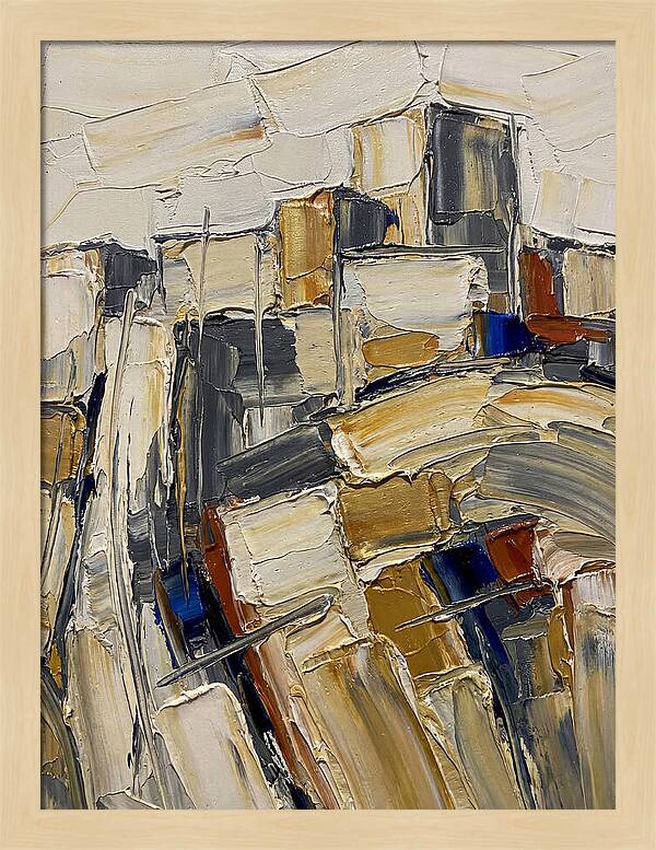 Hillside Castle Abstract