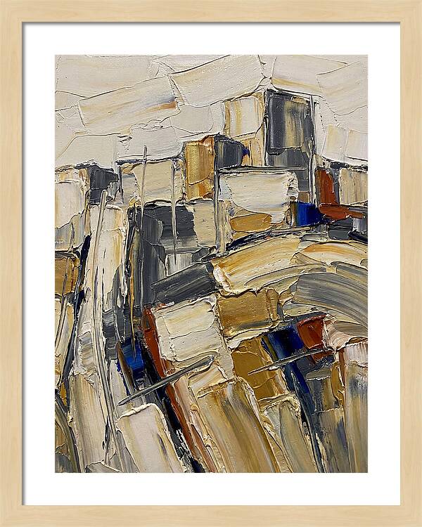 Hillside Castle Abstract