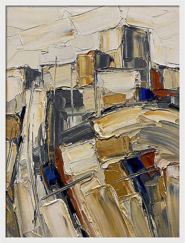 Hillside Castle Abstract