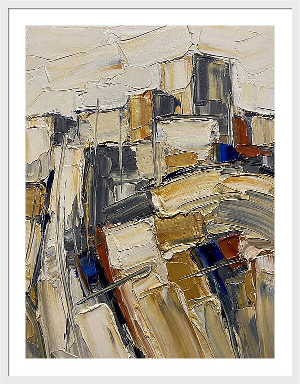 Hillside Castle Abstract