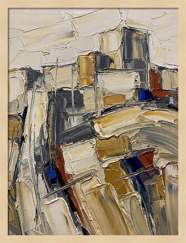 Hillside Castle Abstract