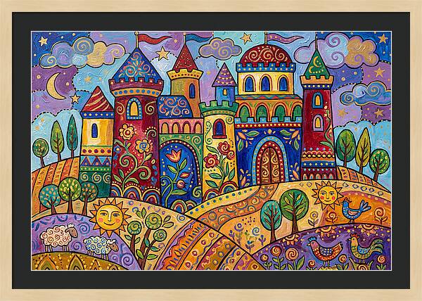 Hillside Castle Fantasy