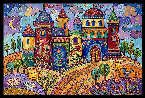Hillside Castle Fantasy