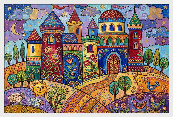 Hillside Castle Fantasy