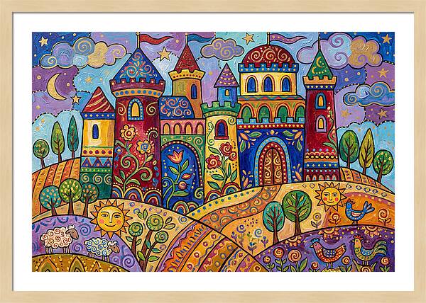 Hillside Castle Fantasy