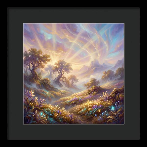 Hillside Landscape Luminous