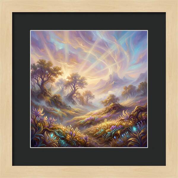 Hillside Landscape Luminous