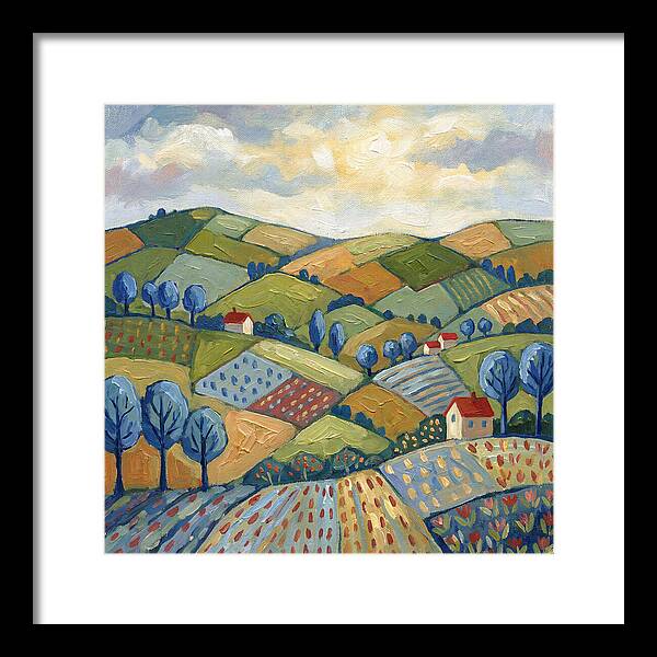 Hillside Landscape Serenity