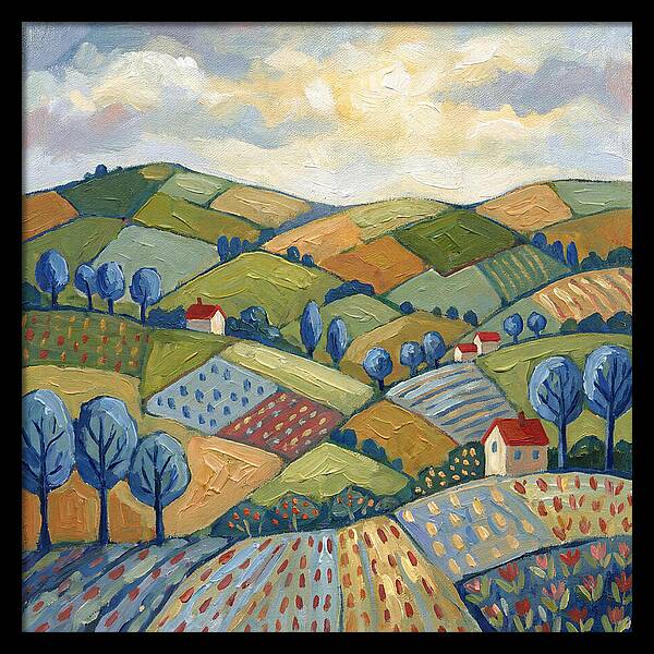 Hillside Landscape Serenity