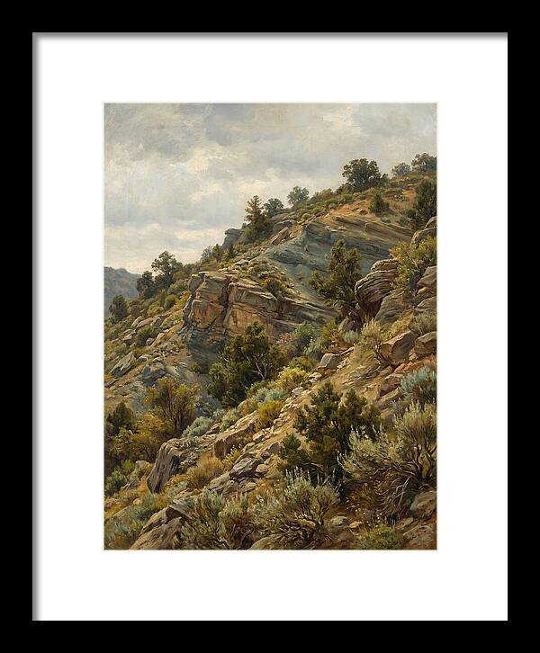 Hillside Serenity In Realism