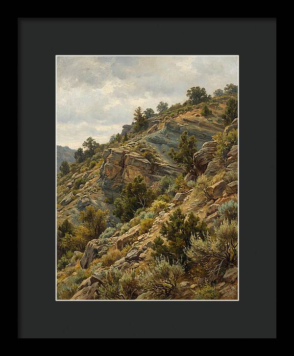 Hillside Serenity In Realism