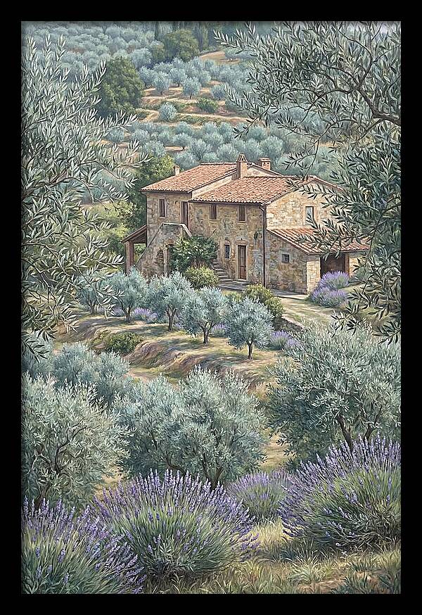 Hillside Villa Surrounded By Olive Trees