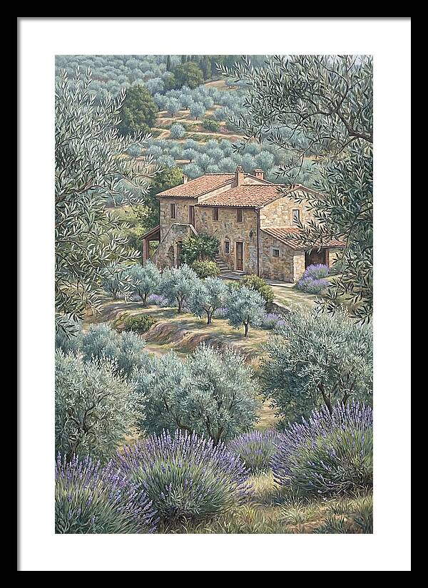 Hillside Villa Surrounded By Olive Trees