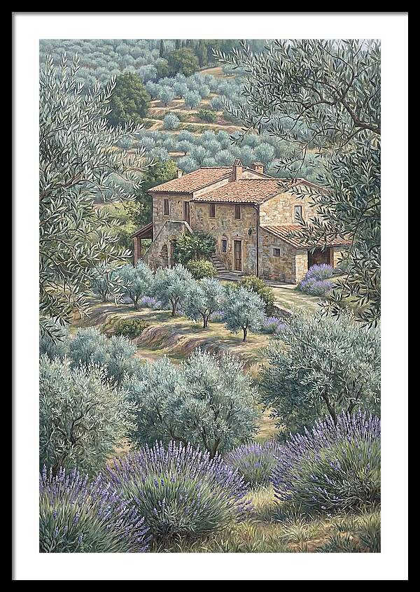 Hillside Villa Surrounded By Olive Trees
