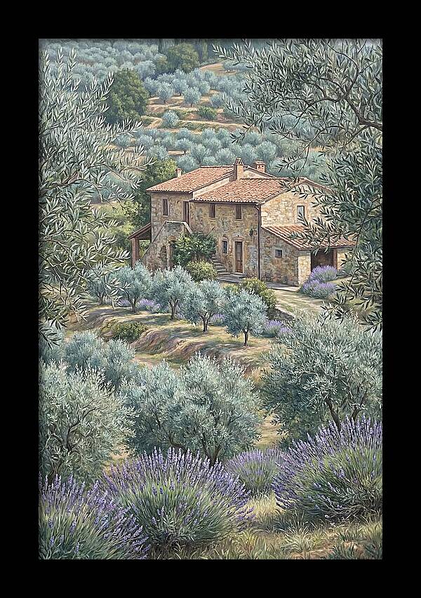 Hillside Villa Surrounded By Olive Trees