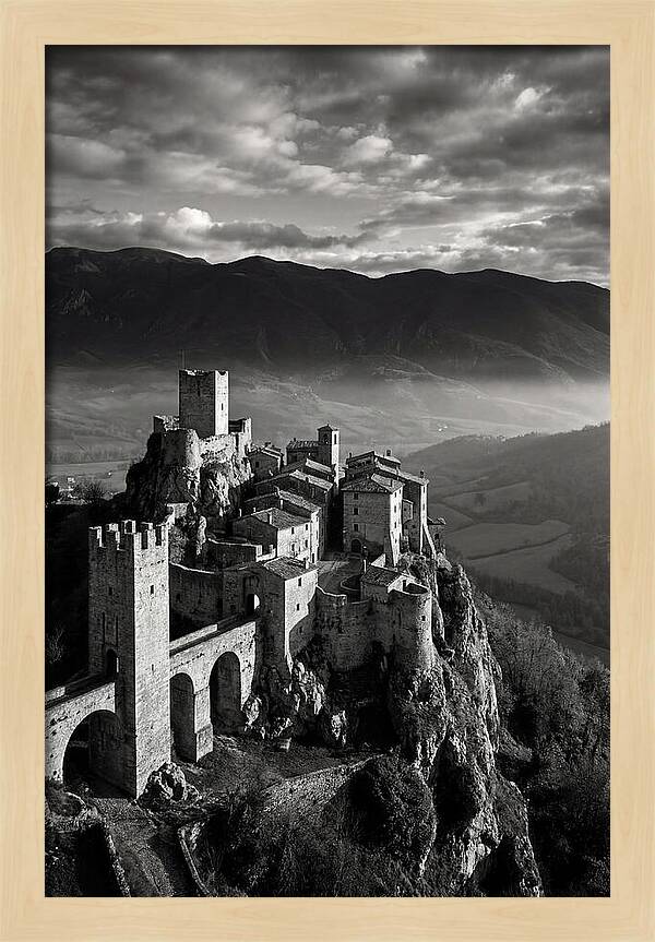 Hilltop Fortress In Umbria