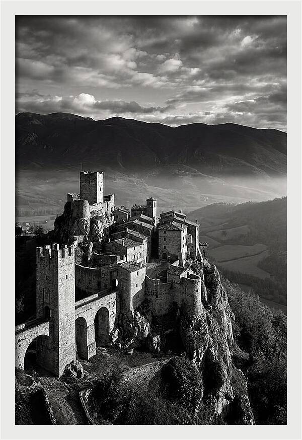Hilltop Fortress In Umbria