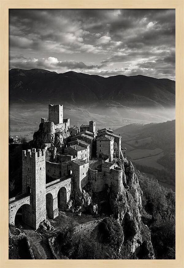 Hilltop Fortress In Umbria
