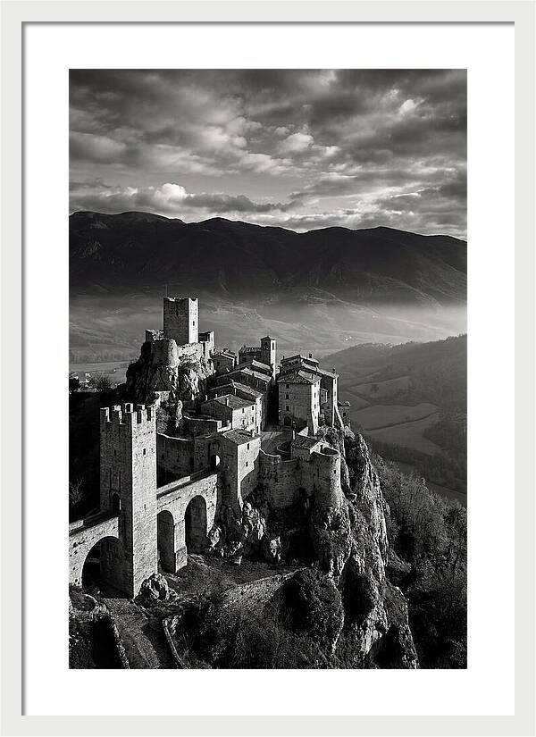 Hilltop Fortress In Umbria