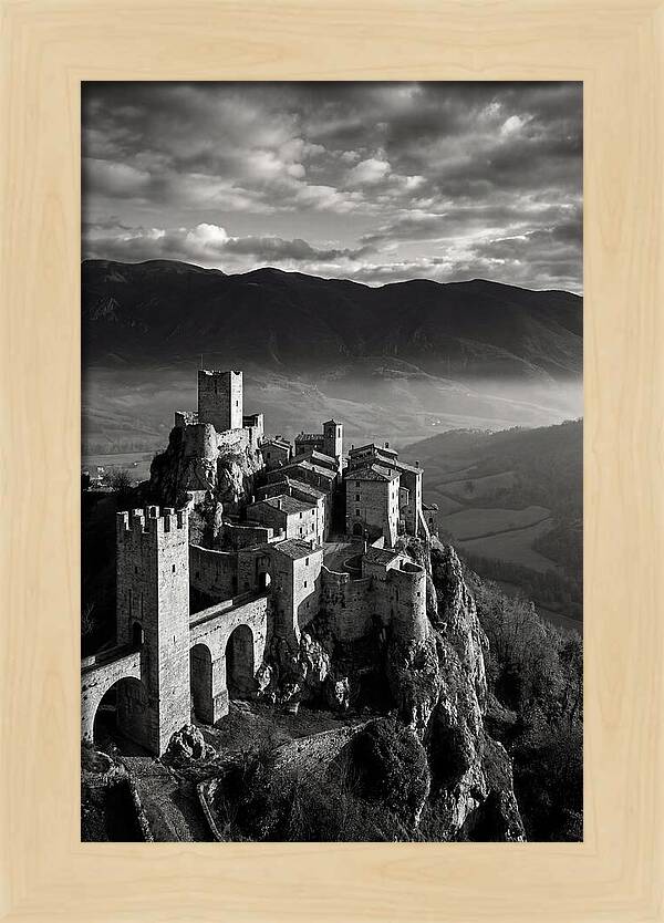 Hilltop Fortress In Umbria