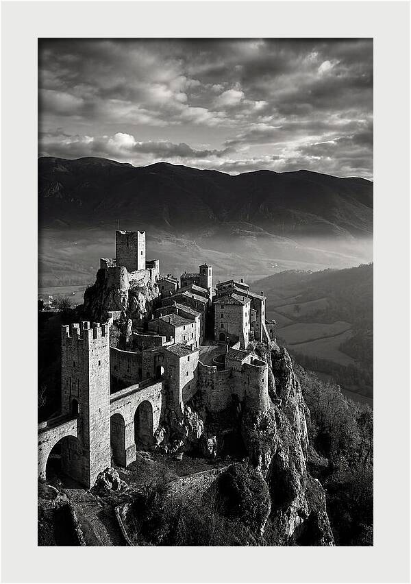 Hilltop Fortress In Umbria