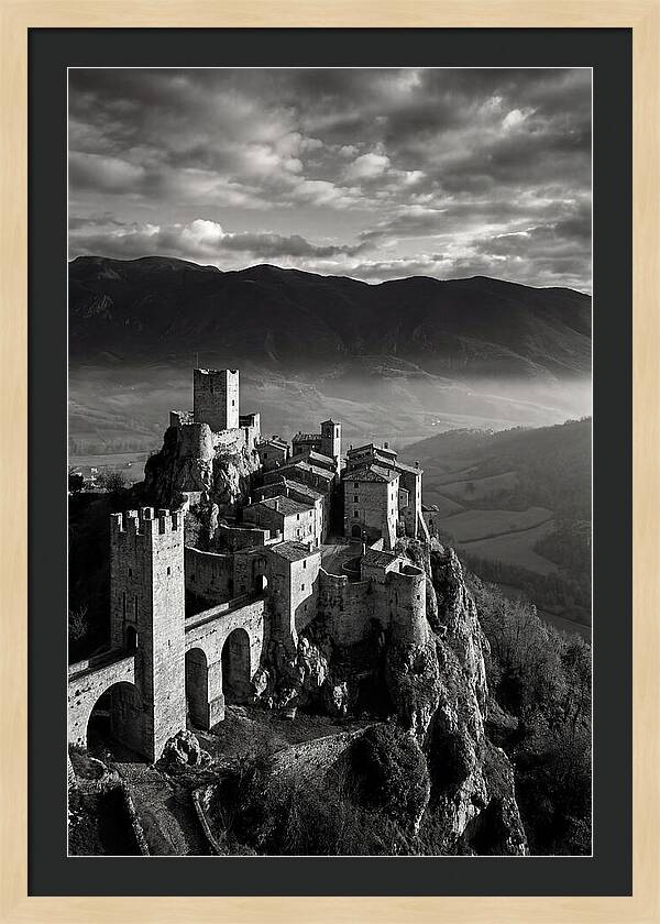 Hilltop Fortress In Umbria