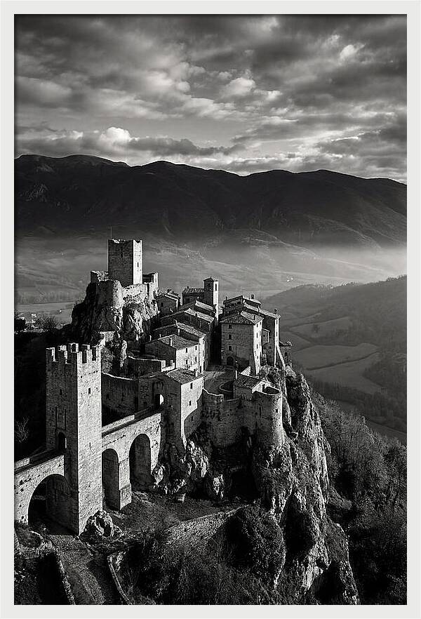 Hilltop Fortress In Umbria