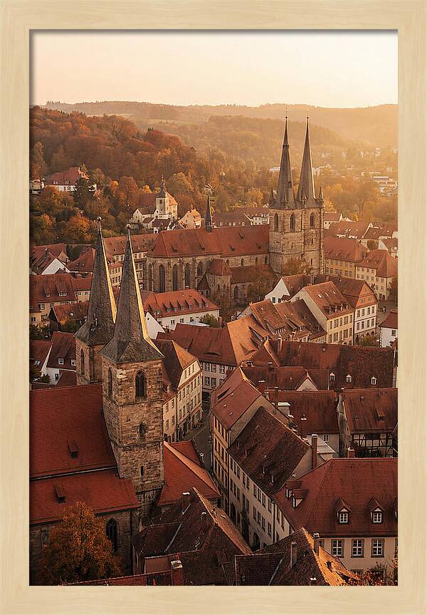 Hilltop View Of Charming Rooftops