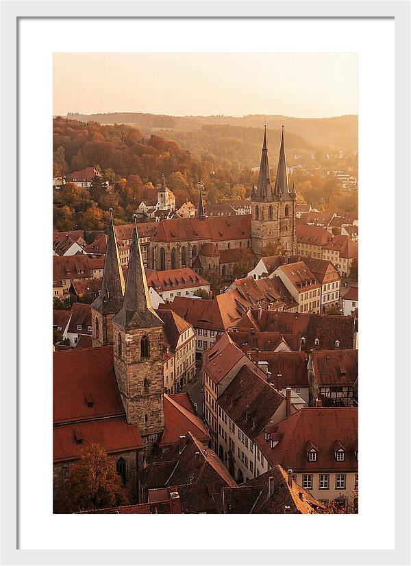 Hilltop View Of Charming Rooftops