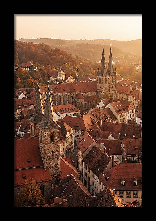 Hilltop View Of Charming Rooftops