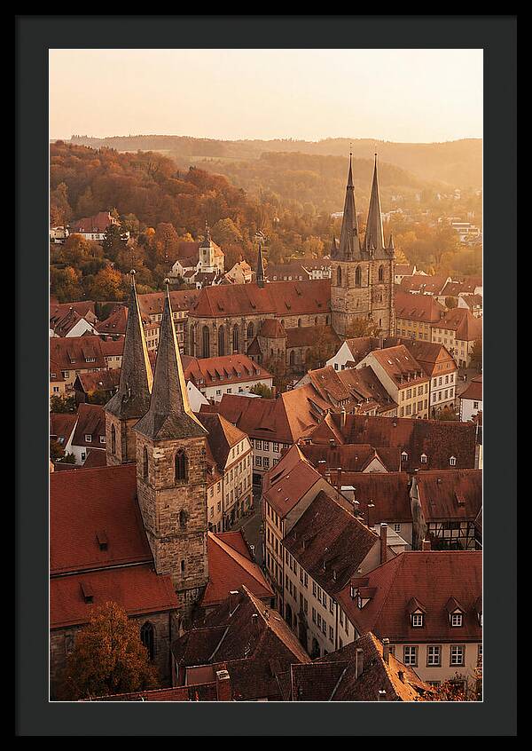 Hilltop View Of Charming Rooftops