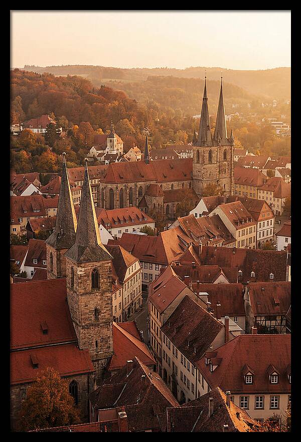 Hilltop View Of Charming Rooftops