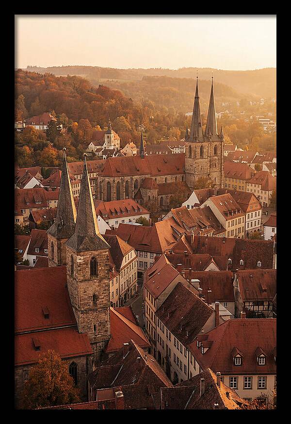 Hilltop View Of Charming Rooftops